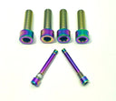 220mm Rotor Titanium Caliper Bolt Kit for Surron, Talaria, Segway (30mm bolts)