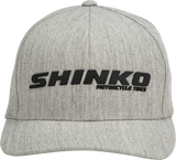 SHINKO, Shinko Flexfit Hat Grey Small/Medium - Comfortable Fit and Stylish Design