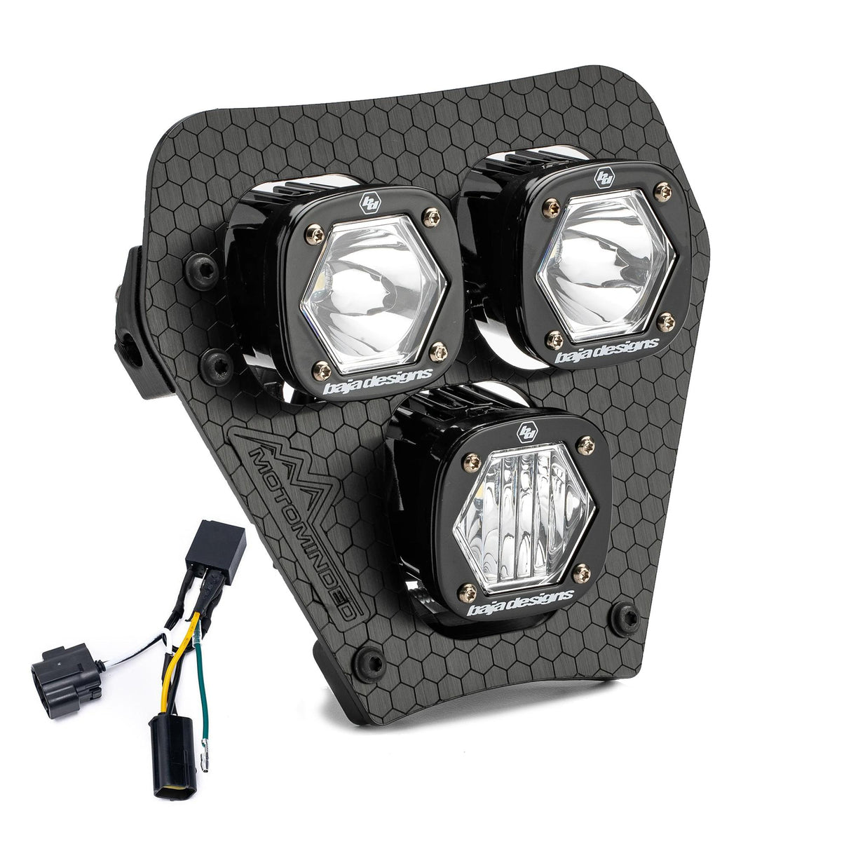 KTM Triple S1 Hydra (D/C) LED Headlight Kit 2024-2025 KTM XCF-W, EC Baja Designs