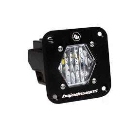 S1 Black Flush Mount LED Auxiliary Light Pod - Universal Baja Designs