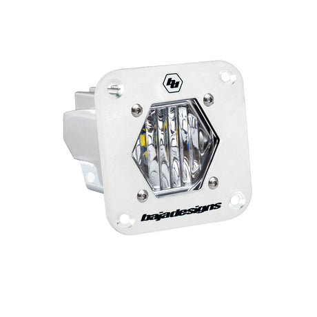 S1 White Flush Mount LED Auxiliary Light Pod - Universal Baja Designs