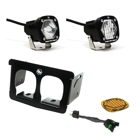 S1 Black LED Auxiliary Light Pod Kit - Universal Baja Designs