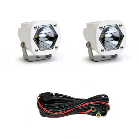 S1 White LED Auxiliary Light Pod Pair - Universal Baja Designs (Alt 2)
