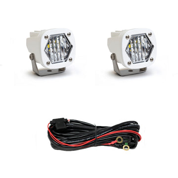 S1 White LED Auxiliary Light Pod Pair - Universal Baja Designs (Alt 1)