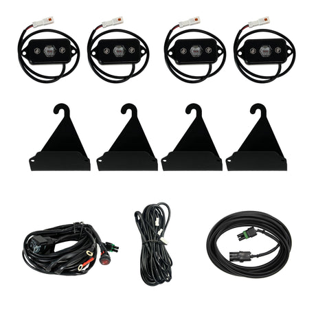 Bed Rail Cargo Light Kit For 05-25 Toyota Tacoma 07-25 Toyota Tundra Baja Designs