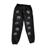 Anarchy Reflective Sweatpants Black