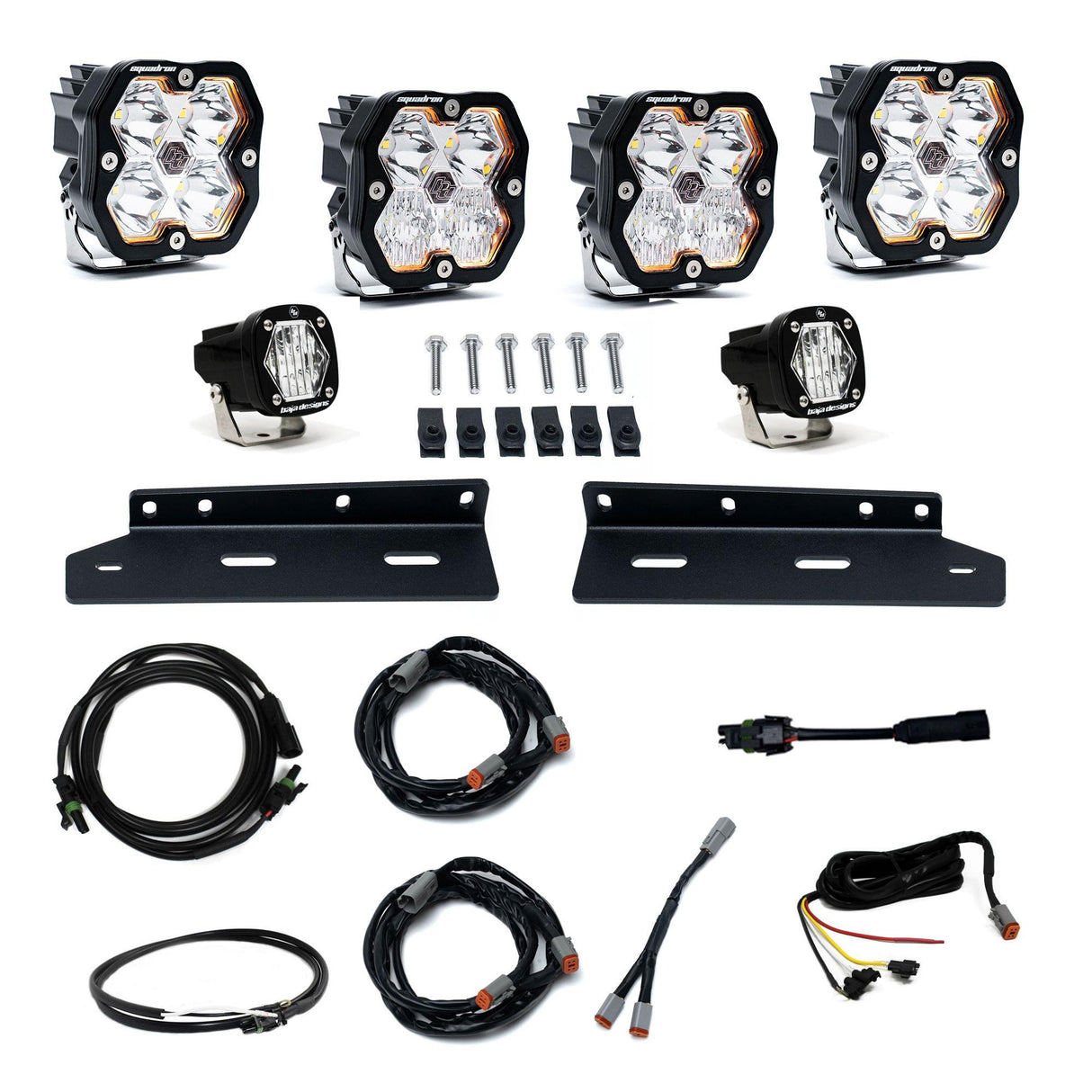 Squadron 2.0 Sport/S1 Fog Pocket Light Kit Ford 2021-26 F-150 Raptor Baja Designs