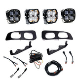 Squadron 2.0 Pro/Squadron Sae Dual Fog Pocket Light Kit Ford 2023-26 F-250/350 Super Duty Clear Baja Designs