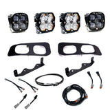 Squadron 2.0 Pro/Squadron Sae Dual Fog Pocket Light Kit Ford 2023-26 F-250/350 Super Duty Clear Baja Designs