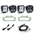Squadron 2.0 Sport/Squadron Sae Dual Fog Pocket Light Kit Ram 2009-12 1500 2010-18 2500/3500 Baja Designs