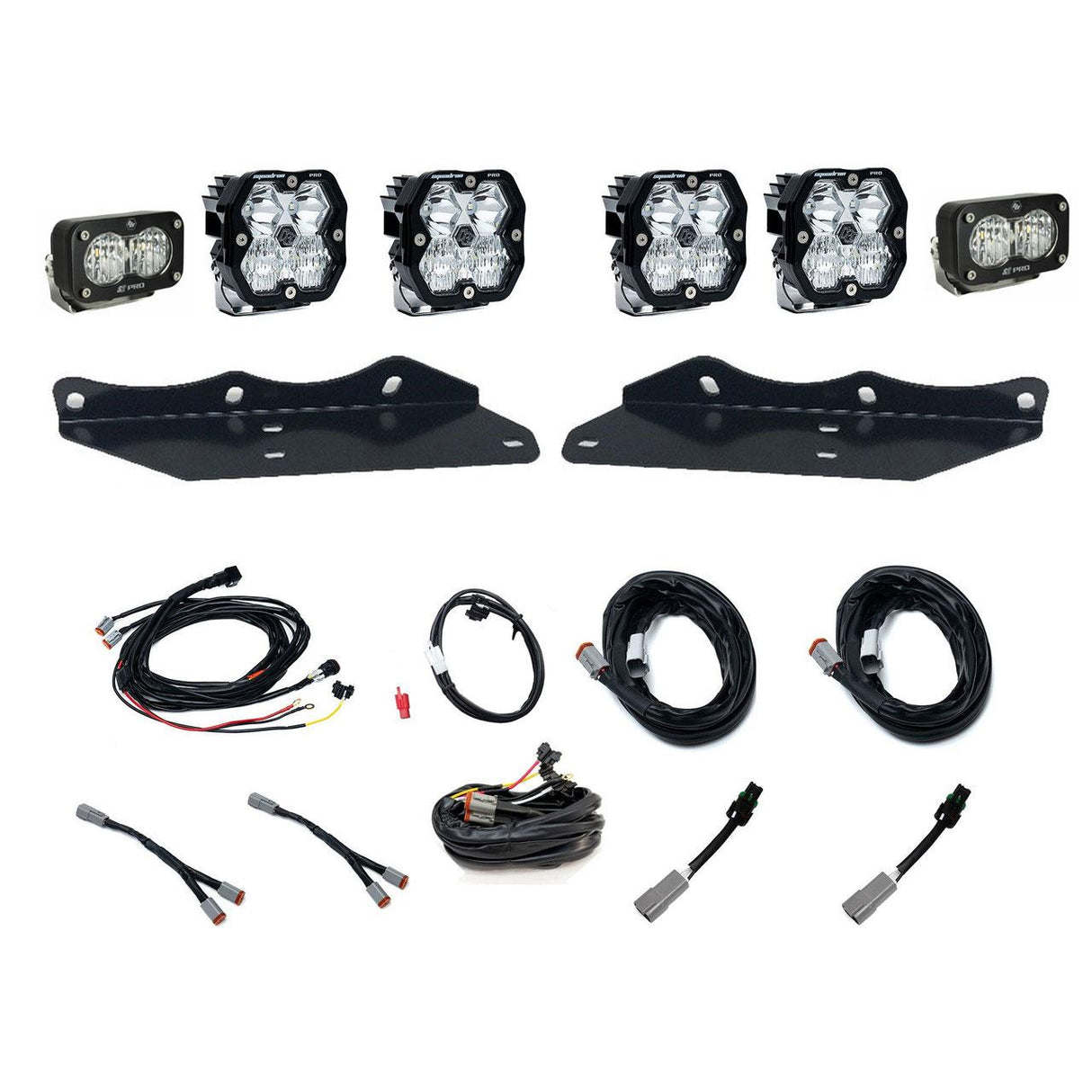 Squadron 2.0 Pro/Squadron Racer/S2 Pro Unlimited Fog Pocket Light Kit Ford 2017-20 F-150 Raptor Baja Designs