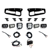 Squadron 2.0 Sport/S2 Sport/S2 Sae Sportman Fog Pocket Light Kit Ford 2021-27 Bronco 2022-24 Bronco Raptor w/ Steel Bump