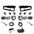 Squadron 2.0 Sport/S2 Sport/S2 Sae Sportman Fog Pocket Light Kit Ford 2021-27 Bronco 2022-24 Bronco Raptor w/ Steel Bump