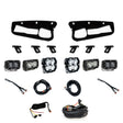 Squadron 2.0 Pro/S2 Pro/S2 Sae Pro Fog Pocket Light Kit Ford 2021-27 Bronco 2022-24 Bronco Raptor w/ Steel Bumper Clear 