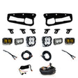 Squadron 2.0 Sport/S2 Sport/S2 Sae Sportman Fog Pocket Light Kit Ford 2021-27 Bronco 2022-24 Bronco Raptor w/ Steel Bump