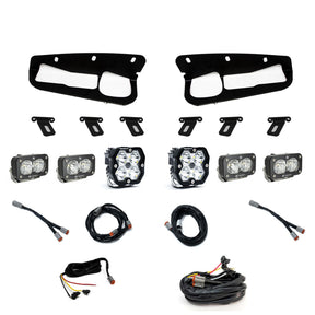 Squadron 2.0 Sport/Dual S2 Sport Sportmen Fog Pocket Light Kit Ford 2021-27 Bronco 2022-24 Bronco Raptor w/ Steel Bumper