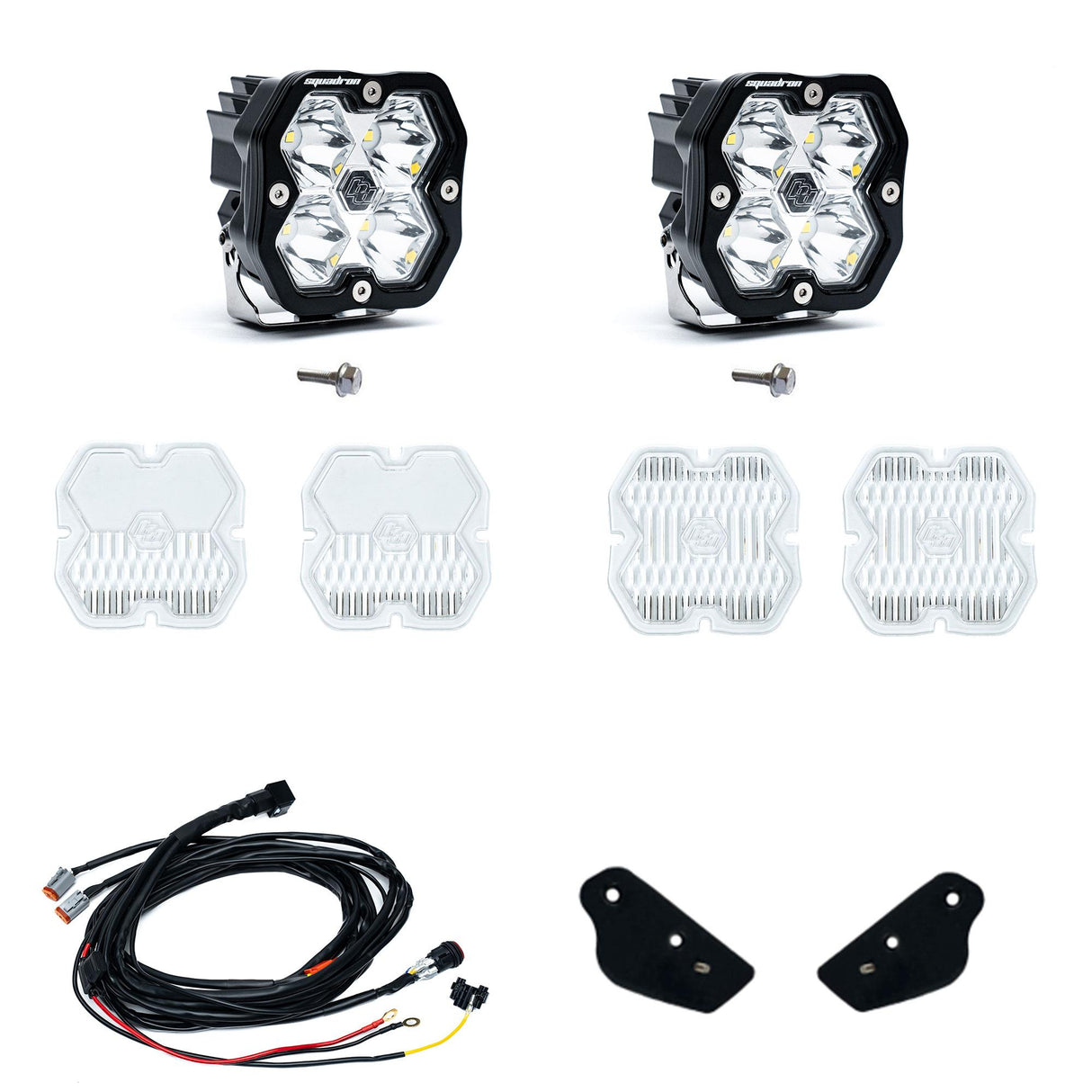 Squadron 2.0 Sport A-Pillar Light Kit Ford 2021-27 Bronco 2022-24 Bronco Raptor Baja Designs