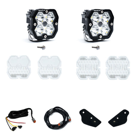 Squadron 2.0 Sport A-Pillar Light Kit Ford 2021-27 Bronco 2022-24 Bronco Raptor Baja Designs