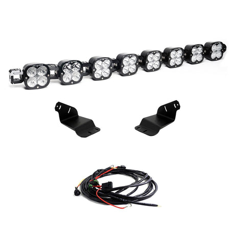 8XL Pro Linkable LED Light Bar Roof Mount Kit for Ford Bronco 2021-2026 Bronco Raptor 2022-2026 (Light Pattern Multi-Pat
