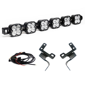 XL Pro Linkable Sport Bumper Light Kit 21-26 Bronco w/ OE Plastic Bumper (Multi-Pattern Clear Upfitter Wiring) Baja Desi