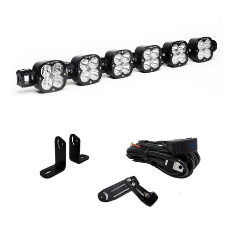 XL Pro Linkable Sport Roof Mount Kit 20-26 RZR Pro XP 22-24 RZR Turbo R (Multi-Pattern, Clear) Baja Designs