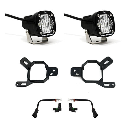 S1 Fog Pocket Light Kit 24-25 Silverado/Sierra 2500/3500 2025 1500 AT4-X Baja Designs