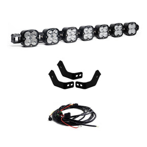 Toyota 7XL Pro Linkable Roof Light Bar Kit For Prinsu Rack 10-24 4Runner 07-14 FJ Cruiser 05-23 Tacoma 07-21 Tundra (Mul