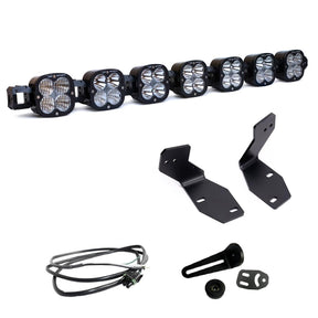 7XL Pro Linkable Led Light Bar Bumper Kit for Ford F-250/350 Super Duty 2023-2026 (Light Pattern Multi-Pattern Color Cle
