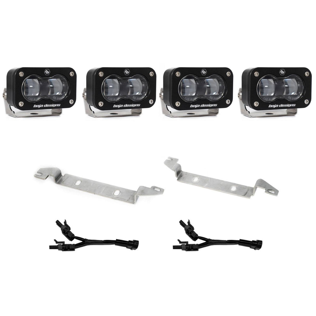 S2 SAE OEM Fog Light Replacement Kit 2025-On Toyota 4Runner Non-TRD Pro Baja Designs