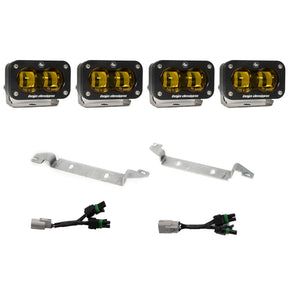 S2 SAE OEM Fog Light Replacement Kit 2024-On Toyota Tacoma TRD Pro/Trailhunter Baja Designs