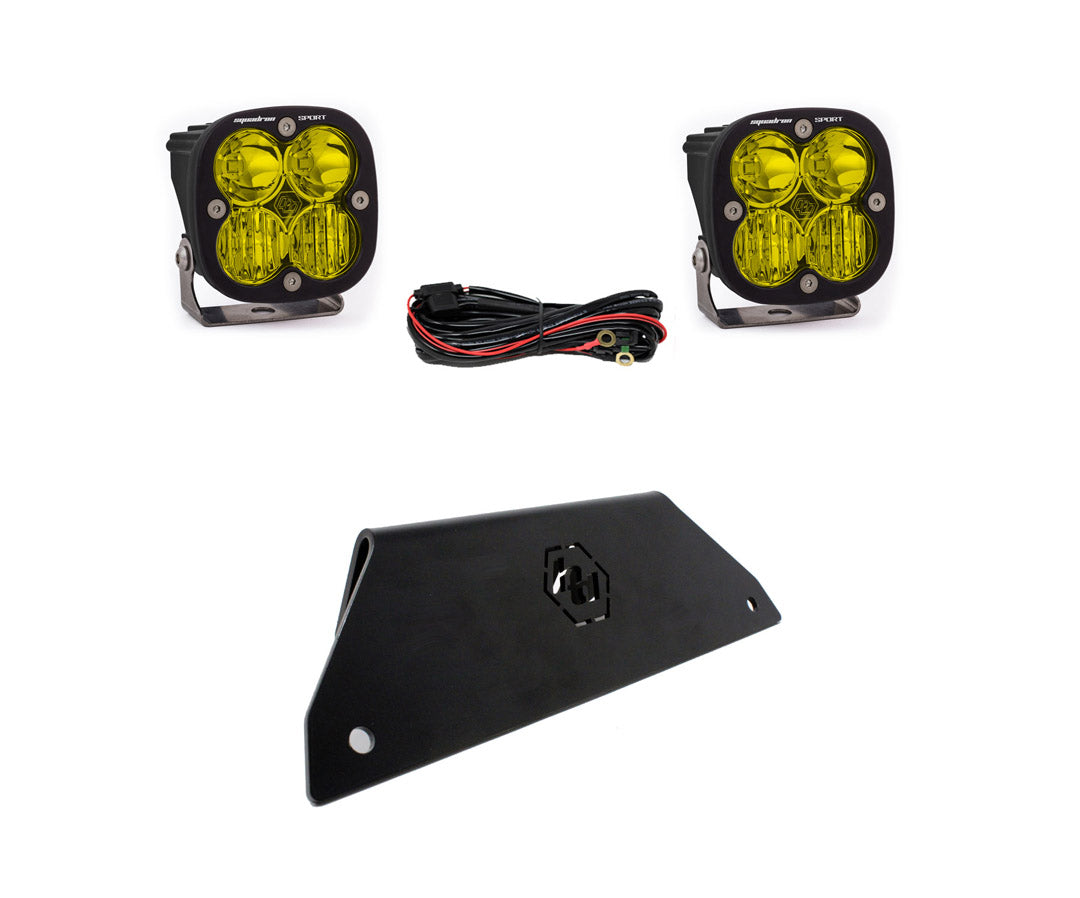 Polaris RZR Pro XP Lower Bumper LED Light Kit Sport D/C Baja Design