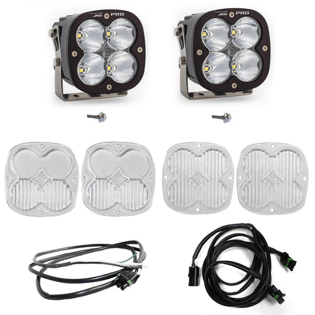 Bronco A Piller Light Kit 21-Up Ford Bronco XL Pro Spot w/Upfitter Baja Designs