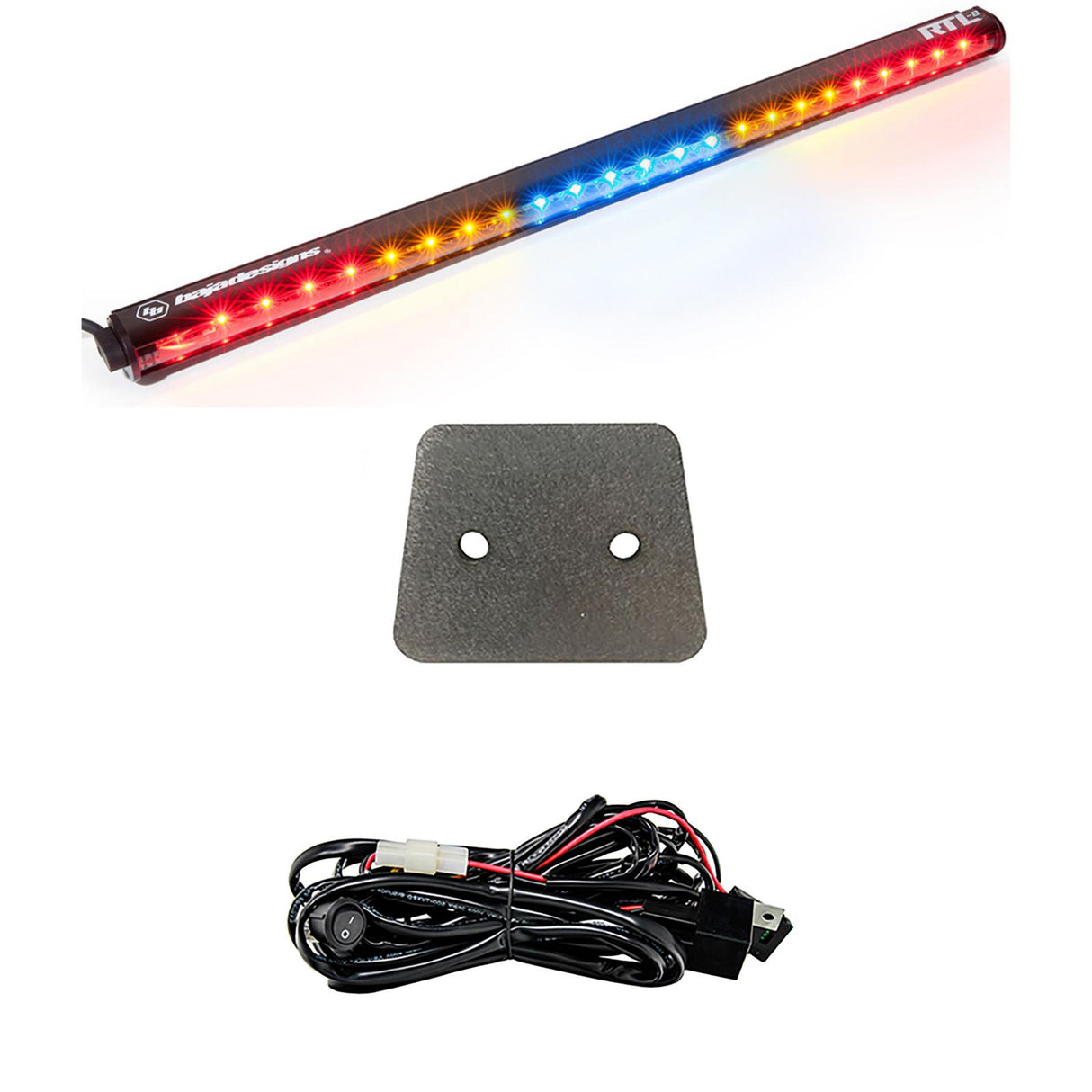 Honda Talon 2019 2-Seater 30 Inch RTL Rear Light Bar with Bracket Kit Baja Designs