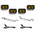 2024-Present Toyota Tacoma S2 SAE Amber OEM Fog Replacement Kit Baja Designs