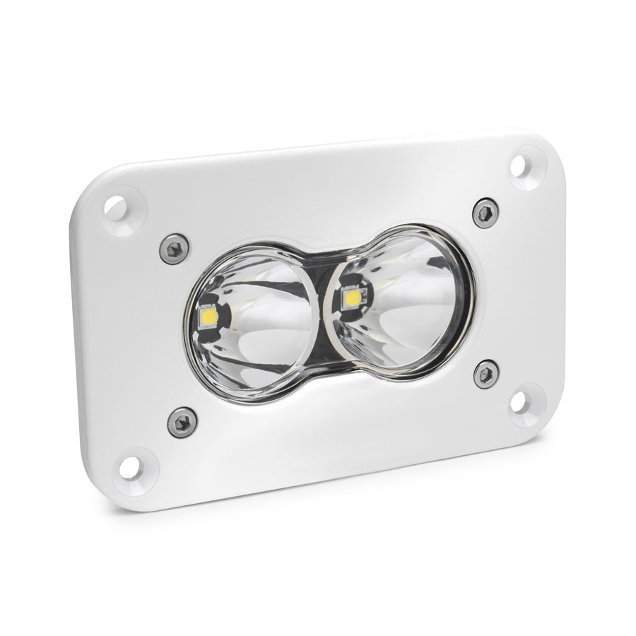 S2 Pro White Flush Mount LED Auxiliary Light Pod - Universal Baja Designs