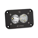 S2 Pro Black Flush Mount LED Auxiliary Light Pod - Universal Baja Designs