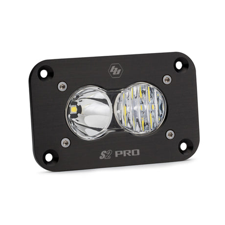 S2 Pro Black Flush Mount LED Auxiliary Light Pod - Universal Baja Designs