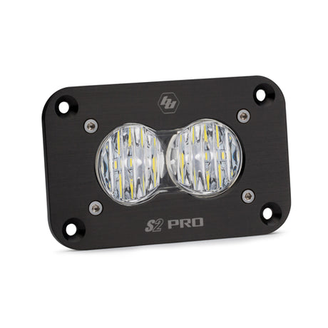 S2 Pro Black Flush Mount LED Auxiliary Light Pod - Universal Baja Designs