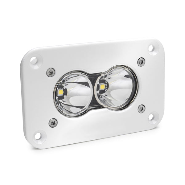 S2 Pro White Flush Mount LED Auxiliary Light Pod - Universal Baja Designs