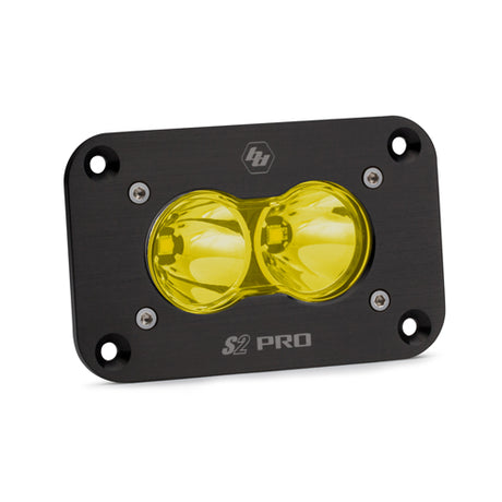 S2 Pro Black Flush Mount LED Auxiliary Light Pod - Universal Baja Designs
