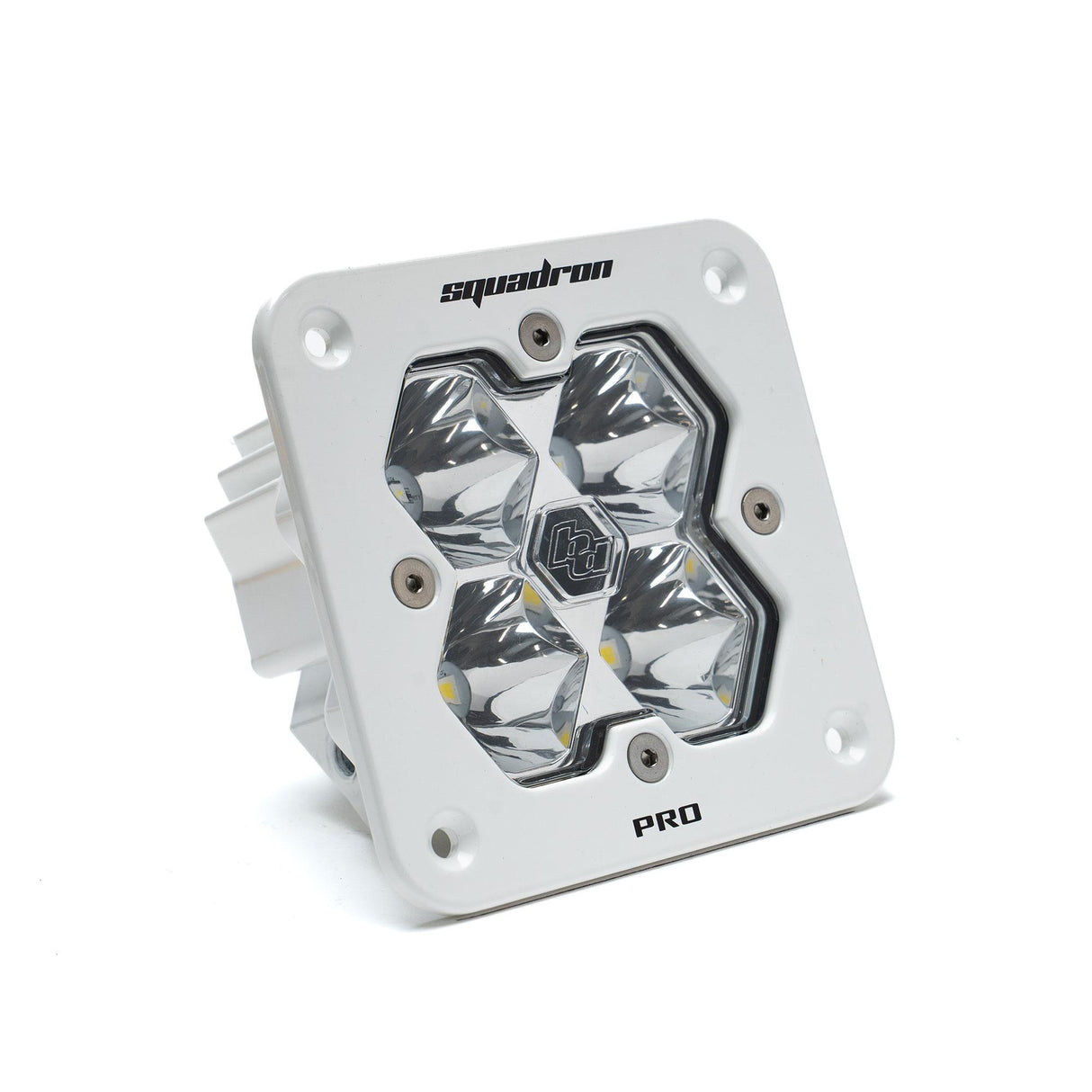 Squadron 2.0 Pro White Flush Mount LED Auxiliary Light Pod Kit - Universal Baja Designs