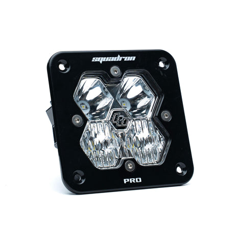 Squadron 2.0 Pro Black Flush Mount LED Auxiliary Light Pod Kit - Universal Baja Designs