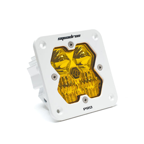Squadron 2.0 Pro White Flush Mount LED Auxiliary Light Pod Kit - Universal Baja Designs