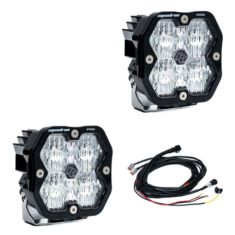Squadron 2.0 Pro Black LED Auxiliary Light Pod Kit - Universal Baja Designs