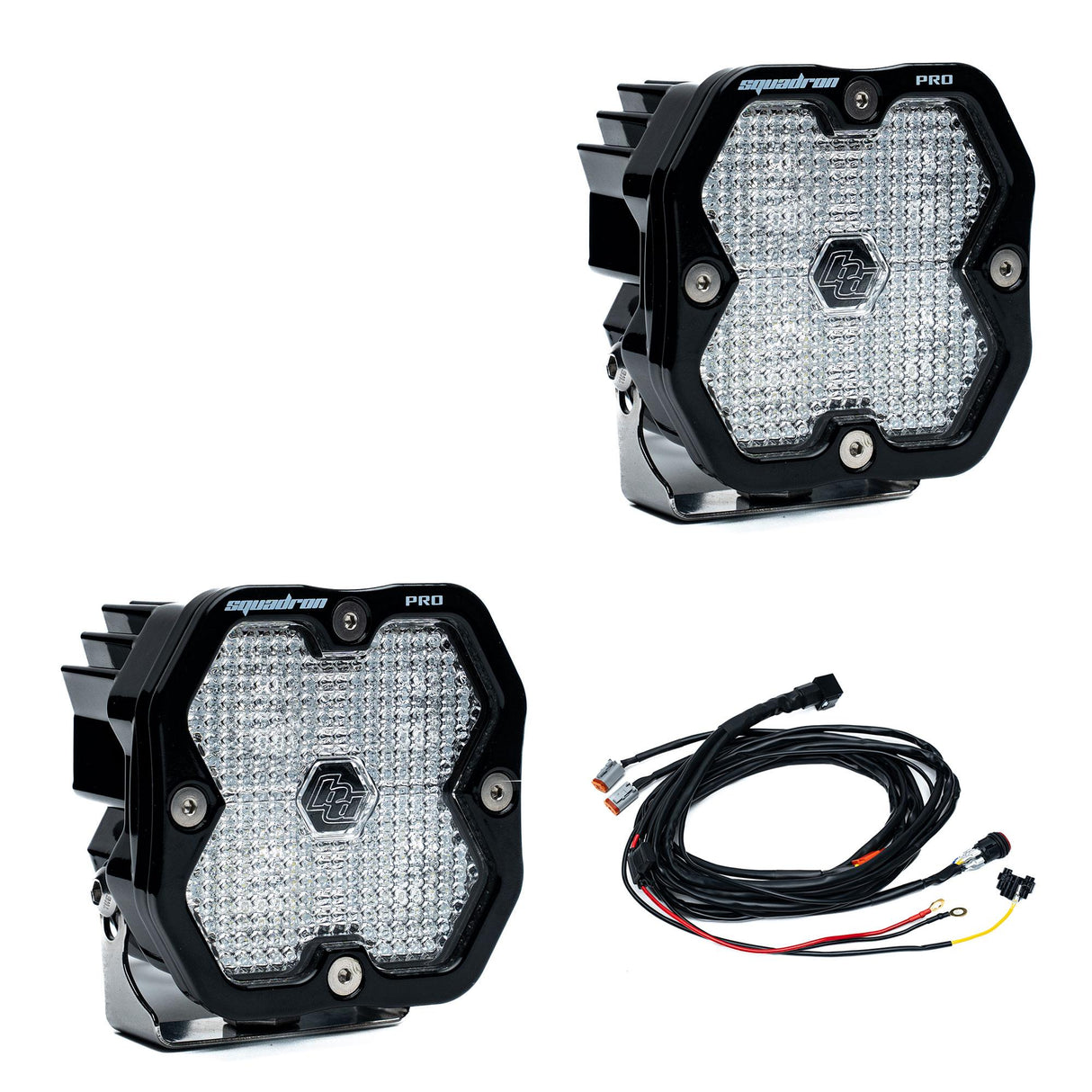 Squadron 2.0 Pro Black LED Auxiliary Light Pod Kit - Universal Baja Designs