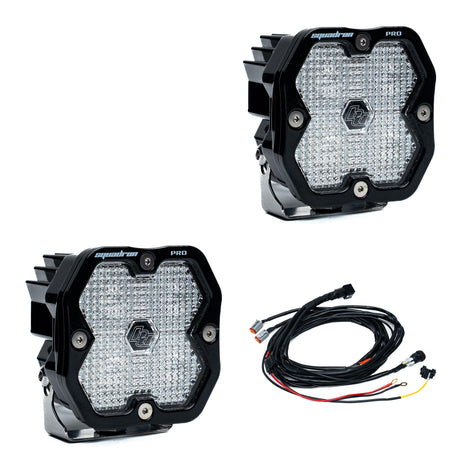 Squadron 2.0 Pro Black LED Auxiliary Light Pod Kit - Universal Baja Designs