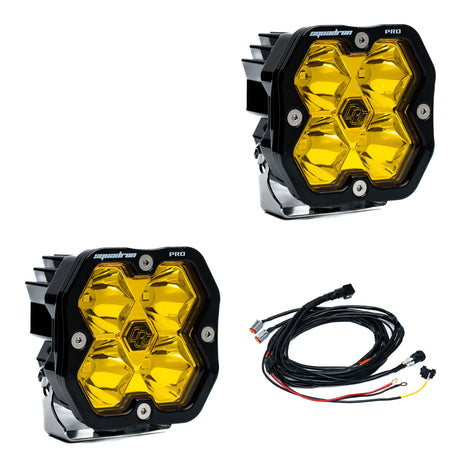 Squadron 2.0 Pro Black LED Auxiliary Light Pod Kit - Universal Baja Designs