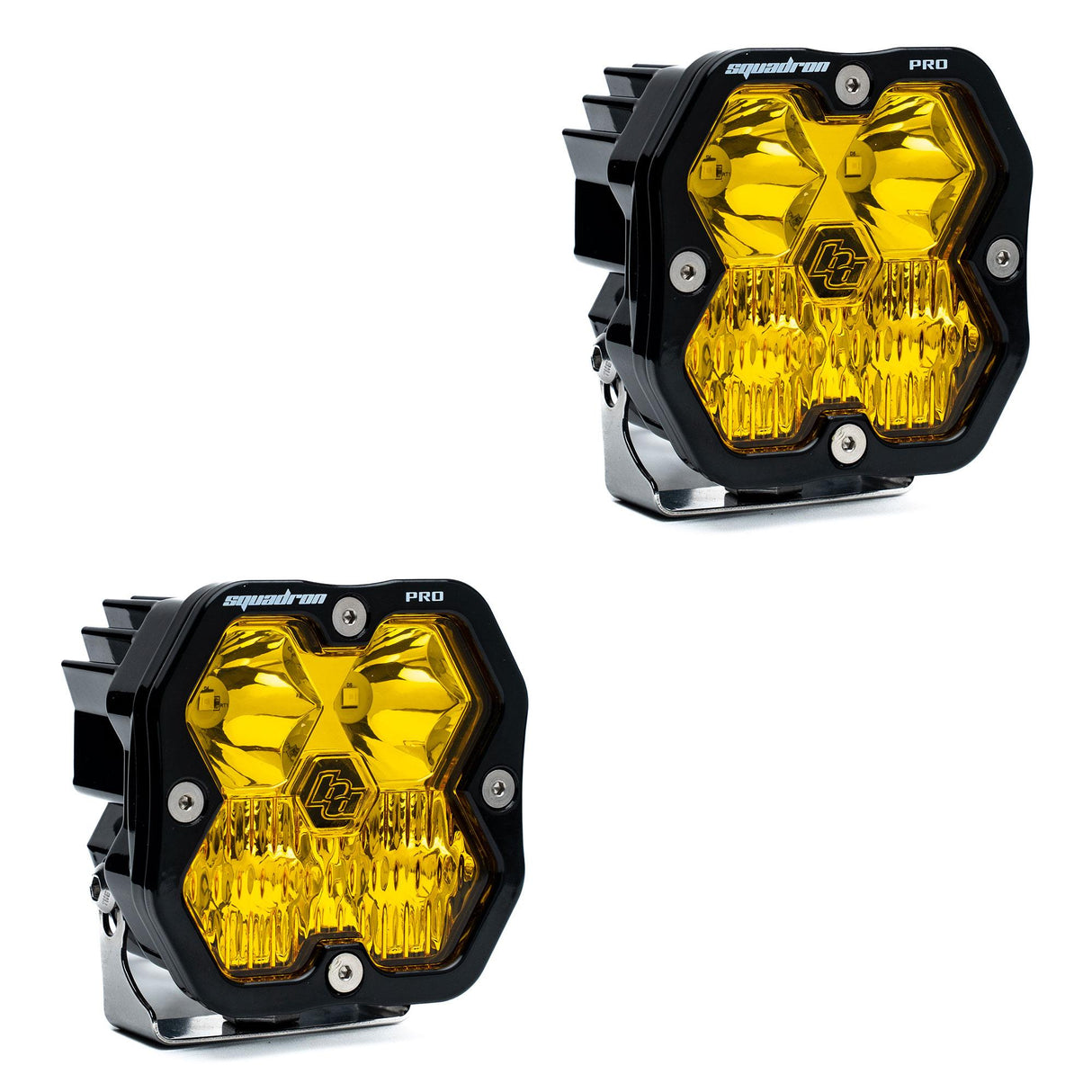 Squadron 2.0 Pro Black LED Auxiliary Light Pod Kit (No Harness) - Universal Baja Designs