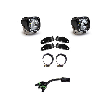S1 Black LED Auxiliary Light Pod Kit - Universal Baja Designs (Alt 1)