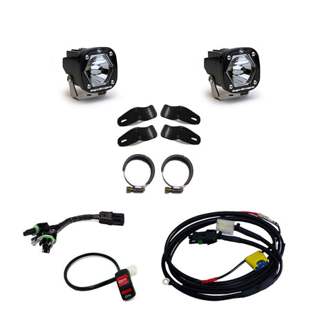 S1 Black LED Auxiliary Light Pod Kit - Universal Baja Designs